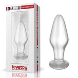 10 cm Pürüzsüz Cam Anal Tıkaç - GS11 10 cm Pürüzsüz Cam Anal Tıkaç - GS11