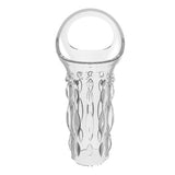 11,5 cm Silikon Şeffaf Tırtıklı Penis Kılıfı - BDM9452 11,5 cm Silikon Şeffaf Tırtıklı Penis Kılıfı - BDM9452