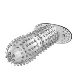 13 cm Kabartmalı Güçlü Uyarıcı Dildo Uzatmalı Penis Kılıfı - U8206 13 cm Kabartmalı Güçlü Uyarıcı Dildo Uzatmalı Penis Kılıfı - U8206
