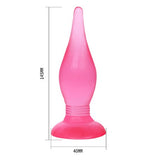 14,5 cm Vantuzlu Jel Anal Alıştırıcı Plug - B1013 14,5 cm Vantuzlu Jel Anal Alıştırıcı Plug - B1013