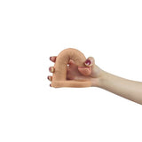 16 cm Realistik Titreşimli Anal Dildo & Penis Halkası - LV1132 16 cm Realistik Titreşimli Anal Dildo & Penis Halkası - LV1132