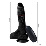 20,5 cm Titreşimli Gerçekçi Silikon Vantuzlu Zenci Penis - Holy Dragon - U6123 20,5 cm Titreşimli Gerçekçi Silikon Vantuzlu Zenci Penis - Holy Dragon - U6123