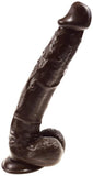 Belden Bağlamalı 27 cm Gerçekçi Uzun Kalın Melez Dildo Penis - BDM1523B