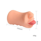 3 Boyutlu Suni Oral Mastürbatör - Jade Tongue - BDM6015 3 Boyutlu Suni Oral Mastürbatör - Jade Tongue - BDM6015