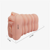 3 İşlevli 3D Realistik Suni Oral Vajinal Anal Mastürbatör - BDM9195 3 İşlevli 3D Realistik Suni Oral Vajinal Anal Mastürbatör - BDM9195