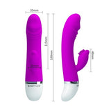 30 Fonksiyonlu Klitoris Uyarıcılı Teknolojik Vibratör Penis - B1184 30 Fonksiyonlu Klitoris Uyarıcılı Teknolojik Vibratör Penis - B1184