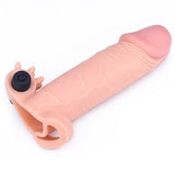 4,5 cm Uzatmalı Ten Rengi Realistik Titreşimli Penis Kılıfı XTender - LV1062F 4,5 cm Uzatmalı Ten Rengi Realistik Titreşimli Penis Kılıfı XTender - LV1062F