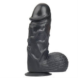 24,5 cm Vantuzlu Realistik Zenci Penis Anal Vajinal Dildo - PX164S 24,5 cm Vantuzlu Realistik Zenci Penis Anal Vajinal Dildo - PX164S
