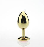 Mücevher Taşlı Gold Anal Tıkaç (Plug) - BDM010 Mücevher Taşlı Gold Anal Tıkaç (Plug) - BDM010