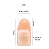 2,5 cm Uzatmalı Penis Kılıfı - B1256 2,5 cm Uzatmalı Penis Kılıfı - B1256