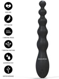 NOXXX Obsidian Boncuklu Anal Vibratör - 802165 NOXXX Obsidian Boncuklu Anal Vibratör - 802165