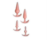 4 Parça Anal Plug Seti - Ten Rengi - BDM121 4 Parça Anal Plug Seti - Ten Rengi - BDM121