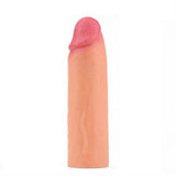 Nature Extender 4.5 cm Dolgulu Premium Ten Rengi Silikon Penis Kılıfı - LV4211F Nature Extender 4.5 cm Dolgulu Premium Ten Rengi Silikon Penis Kılıfı - LV4211F
