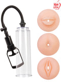 Penis Pompası 3 Adet Silikon Başlıklı - 3000013675 Penis Pompası 3 Adet Silikon Başlıklı - 3000013675