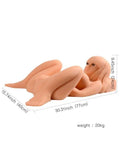 Angena Full Solid Tam Vücut Masturbator 15 kg - 602001 Angena Full Solid Tam Vücut Masturbator 15 kg - 602001