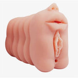 3 İşlevli 3D Realistik Suni Oral Vajinal Anal Mastürbatör - BDM9195 3 İşlevli 3D Realistik Suni Oral Vajinal Anal Mastürbatör - BDM9195