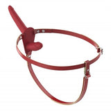 Belden Bağlamalı Çift Taraflı İçi Dolu Strapon Penis Kırmızı - BDMK005 Belden Bağlamalı Çift Taraflı İçi Dolu Strapon Penis Kırmızı - BDMK005