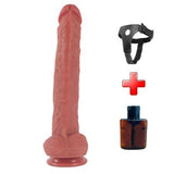 Belden Bağlamalı Yeni Nesil Büyük Boy 28,9 cm Realistik Dildo Penis - BDM1291B Belden Bağlamalı Yeni Nesil Büyük Boy 28,9 cm Realistik Dildo Penis - BDM1291B