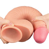 Belden Bağlamalı Yeni Nesil Çift Katmanlı 30,5 cm Realistik Dev Dildo Penis - LV411013B Belden Bağlamalı Yeni Nesil Çift Katmanlı 30,5 cm Realistik Dev Dildo Penis - LV411013B