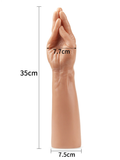 Censan 13.5 İnç King Size Realistic Magic Hand - C-LV2210 Censan 13.5 İnç King Size Realistic Magic Hand - C-LV2210