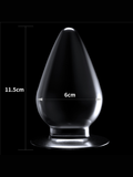 Censan Flawless Clear Anal Plug 4.5 İnç - C-LV310017 Censan Flawless Clear Anal Plug 4.5 İnç - C-LV310017
