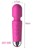 Censan Mini Wand Massager Şarjlı Vibratör - Pembe - C-7860 Censan Mini Wand Massager Şarjlı Vibratör - Pembe - C-7860