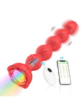 Censan Telefon Kontrollü Haley Rose Pulled Beads Anal Plug – Kırmızı - C-7650K Censan Telefon Kontrollü Haley Rose Pulled Beads Anal Plug – Kırmızı - C-7650K