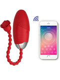 Censan Telefon Kontrollü Yumurta Vibratör Kırmızı - C-7362K Censan Telefon Kontrollü Yumurta Vibratör Kırmızı - C-7362K