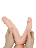 Censan Ten Rengi 20,5 cm Çift Taraflı Dildo Model No:1075 - C-7856 Censan Ten Rengi 20,5 cm Çift Taraflı Dildo Model No:1075 - C-7856