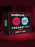 Doğruluk Mu Cesaret Mi Erotik Kutu Oyunu Yenilenmiş 4.versiyon - C-0090B Doğruluk Mu Cesaret Mi Erotik Kutu Oyunu Yenilenmiş 4.versiyon - C-0090B
