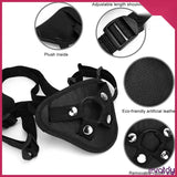 Ella Black 20 Cm G Noktası Siyah Strap On Dildo Seti - FA-206B Ella Black 20 Cm G Noktası Siyah Strap On Dildo Seti - FA-206B