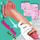 Evatoy Satisfaction Kenja Çift Katmanlı Ultra Gerçekçi Dildo - FA-Dl-06 Evatoy Satisfaction Kenja Çift Katmanlı Ultra Gerçekçi Dildo - FA-Dl-06