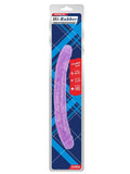 Hi-Rubber Şeffaf Jel Çift Taraflı Dildo - 32.5cm Mor - C-CH7307 Hi-Rubber Şeffaf Jel Çift Taraflı Dildo - 32.5cm Mor - C-CH7307
