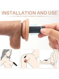 İçi Dolu Titreşimli Uzaktan Kumandalı Belden Bağlamalı Penis 20 cm - S206-4 İçi Dolu Titreşimli Uzaktan Kumandalı Belden Bağlamalı Penis 20 cm - S206-4