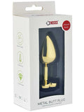 NOXXX Kalp Mücevherli Çelik Gold Anal Plug Orta Boy - 401010 NOXXX Kalp Mücevherli Çelik Gold Anal Plug Orta Boy - 401010