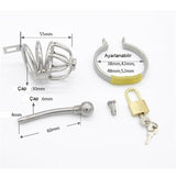 Kilitli Çelik Fetiş Penis Kafesi - BDMK002 Kilitli Çelik Fetiş Penis Kafesi - BDMK002