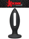 King By Doc Johnson Lube Luge Plug 4" Black - 3001240101 King By Doc Johnson Lube Luge Plug 4" Black - 3001240101