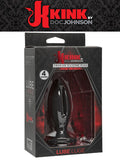 King By Doc Johnson Lube Luge Plug 4" Black - 3001240101 King By Doc Johnson Lube Luge Plug 4" Black - 3001240101