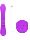Knight Esnek Ultra Güçlü Şarjlı Vibratör 18 cm - S035 Knight Esnek Ultra Güçlü Şarjlı Vibratör 18 cm - S035