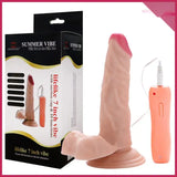 Life Like 18 Cm 360° Oynar Başlı Titreşimli Vibratör - FA-XM151 Life Like 18 Cm 360° Oynar Başlı Titreşimli Vibratör - FA-XM151