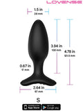 Lovense HUSH 2 Anal Plug 1.5" App Controlled - LVHS2-1-5 Lovense HUSH 2 Anal Plug 1.5" App Controlled - LVHS2-1-5