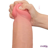 Lovetoy 36 Cm Çift Katmanlı Kayar Derili Dildo - FA-317054 Lovetoy 36 Cm Çift Katmanlı Kayar Derili Dildo - FA-317054