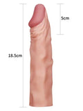 LoveToy Pleasure X Tender Gerçekçi Penis Kılıfı 5 cm Uzatmalı - LV1053 LoveToy Pleasure X Tender Gerçekçi Penis Kılıfı 5 cm Uzatmalı - LV1053