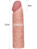 LoveToy Pleasure X Tender Realistik Penis Kılıfı 2.5 cm Uzatmalı - LV1051F LoveToy Pleasure X Tender Realistik Penis Kılıfı 2.5 cm Uzatmalı - LV1051F