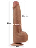LoveToy Sliding Skin Dual Layer Çift Katmanlı Dildo 29 cm Melez - LV317061 LoveToy Sliding Skin Dual Layer Çift Katmanlı Dildo 29 cm Melez - LV317061