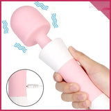 Magic Çift Taraflı 10 Mod AW Wand Vibratör - FA-XM303-Y Magic Çift Taraflı 10 Mod AW Wand Vibratör - FA-XM303-Y