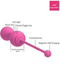 Magic Motion Kegel Master Gen 2 Telefon Kontrollü Kegel Egzersiz - MMK458 Magic Motion Kegel Master Gen 2 Telefon Kontrollü Kegel Egzersiz - MMK458