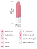 Magic Motion LOTOS Lipstick Telefon Kontrollü Ruj Vibratör - MMLTS Magic Motion LOTOS Lipstick Telefon Kontrollü Ruj Vibratör - MMLTS