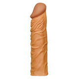 Nature Extender 5 cm Dolgulu Premium Melez Silikon Penis Kılıfı - LV1052B Nature Extender 5 cm Dolgulu Premium Melez Silikon Penis Kılıfı - LV1052B
