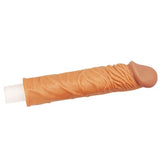 Nature Extender 5 cm Dolgulu Premium Melez Silikon Penis Kılıfı - LV1052B Nature Extender 5 cm Dolgulu Premium Melez Silikon Penis Kılıfı - LV1052B